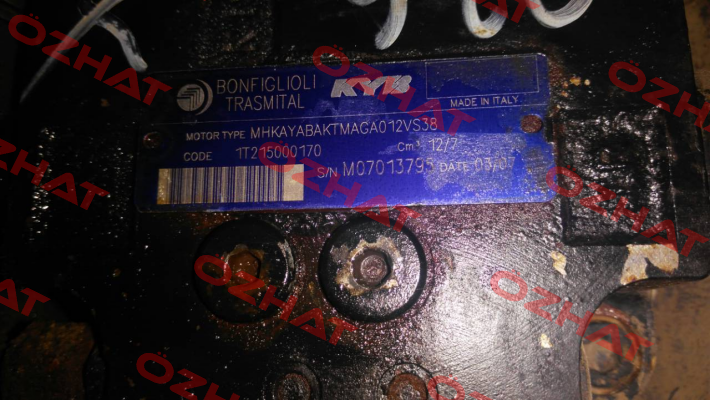 Repair kit for 1T215000170 Bonfiglioli