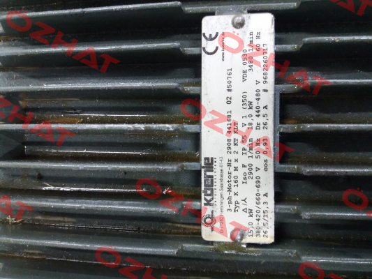 Typ K 160 Mx 2KT KLT, OEM Küenle