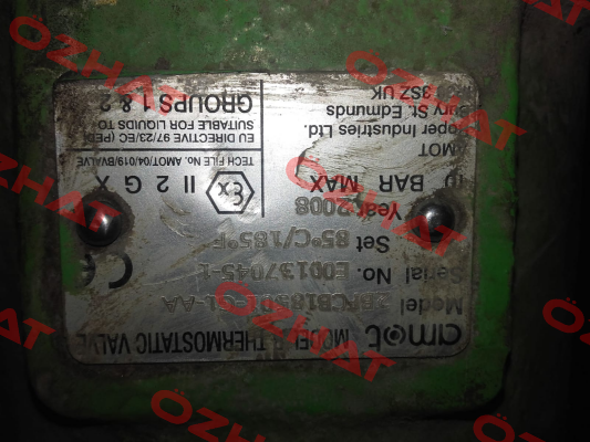 2BFCB18501-G1-AA Amot