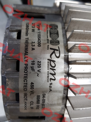 11054300 RPM - Motori elettrici