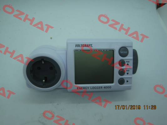 P/N: 125444, Type: ENERGY-LOGGER 4000 Voltcraft