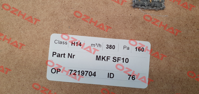 MKF SF10 OP 7219704 Fuchs