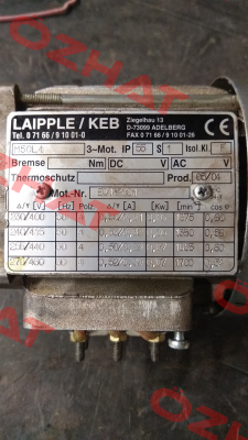 Typ 50L/4 (M50L/4) LAIPPLE KEB