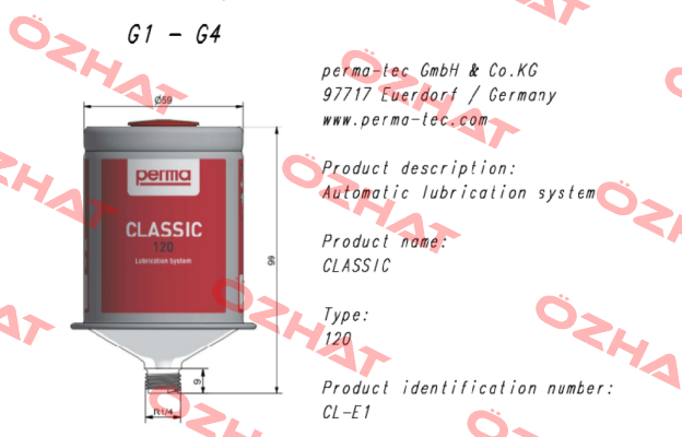 Perma CLASSIC mit perma Universalfett (SF01) Perma