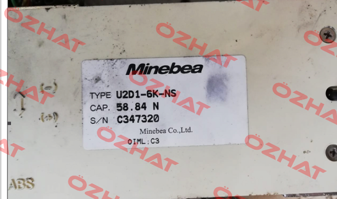 U2D1-6K-NS S/N:C347320 Minebea