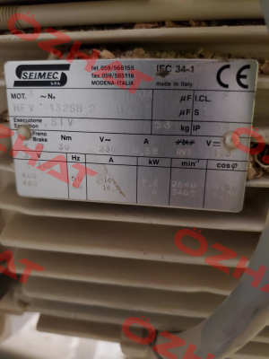 HF V 132SB 2 BS Seimec (Rossi)