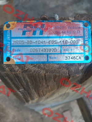 006743787D Poclain