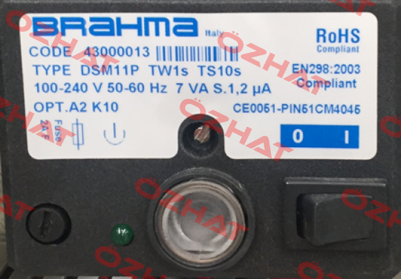 DSM11P TW1S TS10S oem Brahma