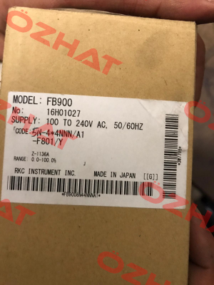 FB900 5N-4*4NNN/A1-F801/Y Rkc Instruments