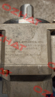 11115ABR115-040-S2P2, Type: ABR115-040-S2-P2 Apex Dynamics