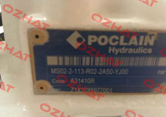 MS02-2-113-R02-2A50-YJ00 (A31410R) Poclain