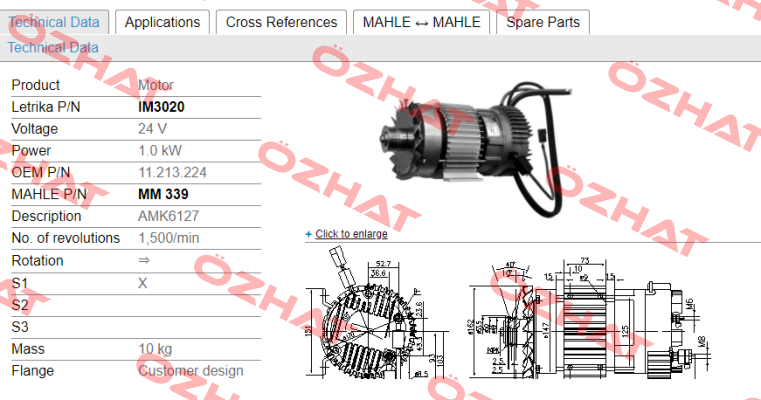 IM3020 MAHLE