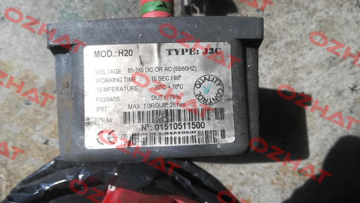 Type: J3C, Model: H20 J+J Automation
