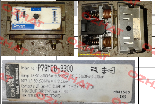 P78 MCB-9300 (P78B)  Johnson Controls