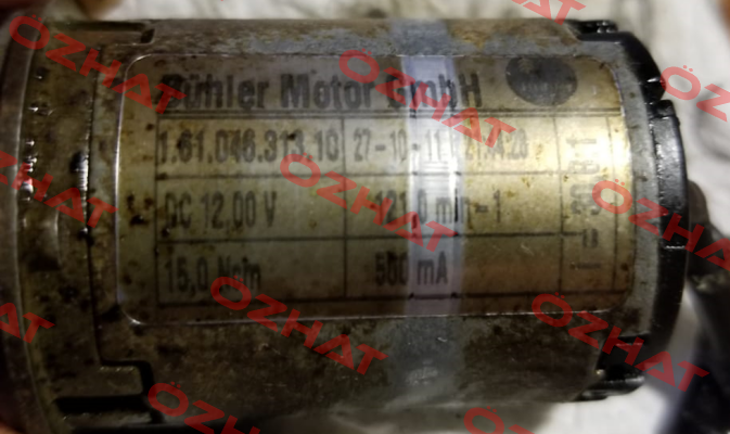 1.61.046.313.10 Bühler Motor