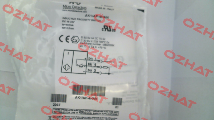 AK1/AP-4HAN Micro Detectors / Diell (now Datasensing)