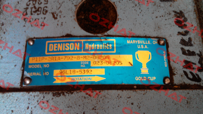 P11P-2RIA-7D2-B00 M2-08205/0 Denison (Parker)