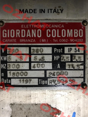 0607198 GIORDANO COLOMBO