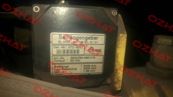 SL 3002-N1/GS 80/K/01 FSG Fernsteuergeräte