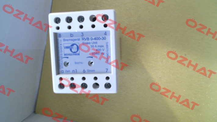 Power Chock for RVB 0-400-30 Vibra Schultheis