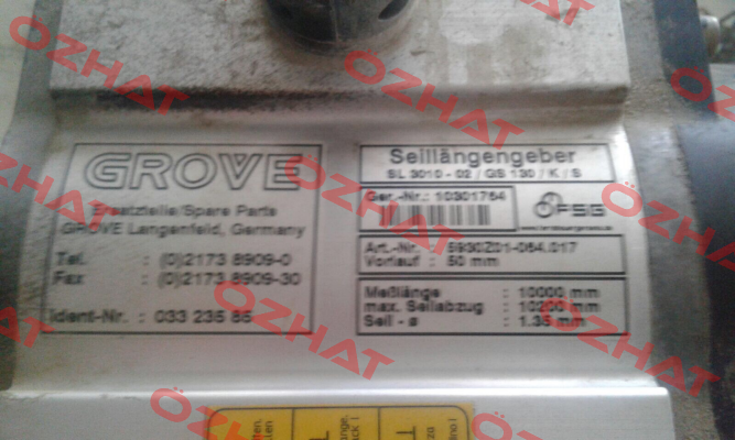 SL 3010-02/GS 130/K/S OEM FSG Fernsteuergeräte