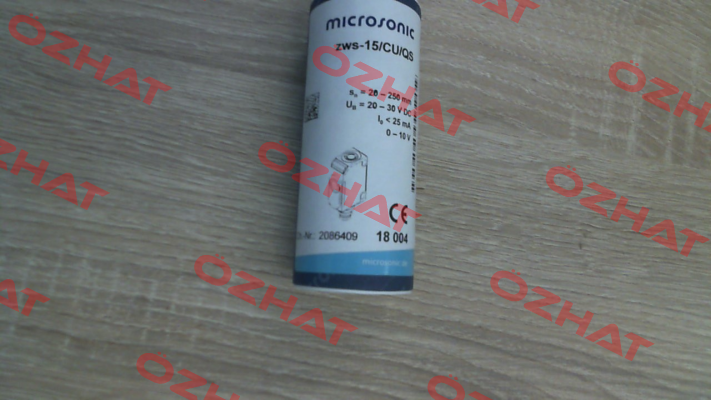P/N: 18004, Type: zws-15/CU/QS Microsonic