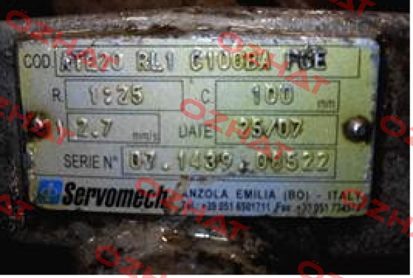 ATL20 – RL1 – C100 – FCE – BA Servomech