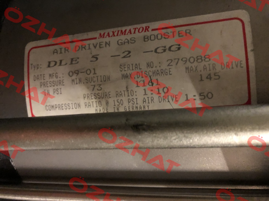 DLE 5-2-GG(3210.0480) Maximator