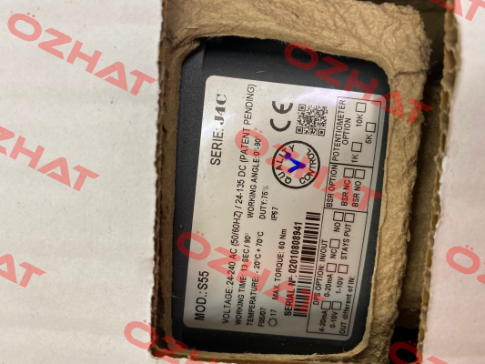 P/N: S4C000309, Type: J4C-S55 F05/F07 17mm J+J Automation