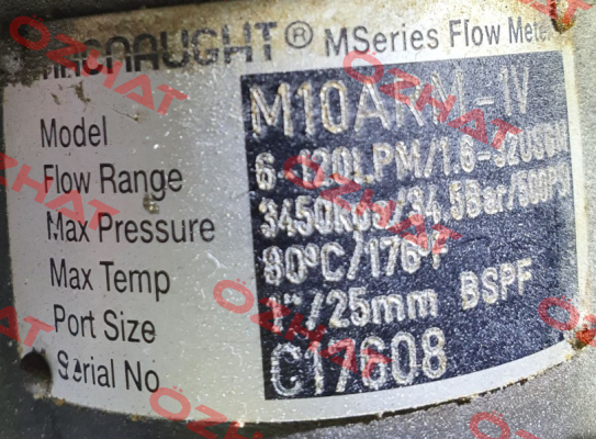 service kit for M10ARM-1V MACNAUGHT