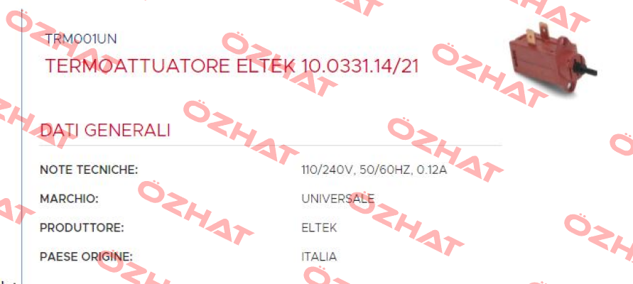 10.0331.14/21 Eltek