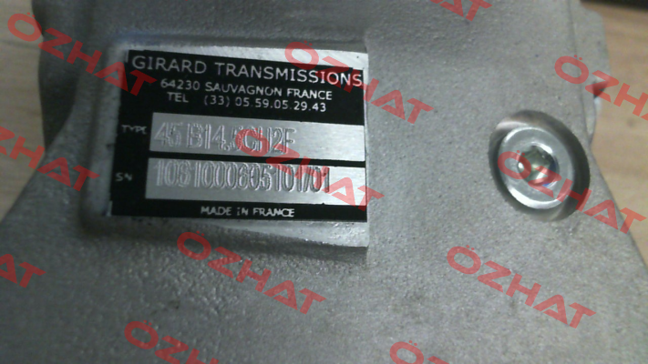 Dynabox 45 Basic 14,5 C H2 F Girard Transmissions