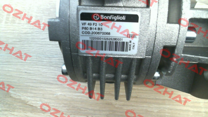 VF 49 F2 10 P80 B14 B3 Bonfiglioli
