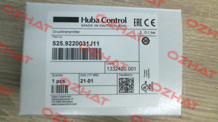 525-922-00-3-1-j11 Huba Control