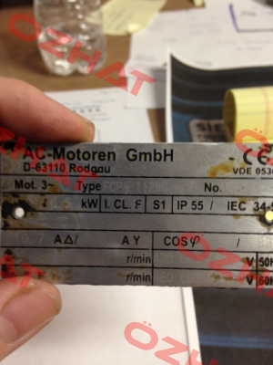IE2AC11MC207  AC Motoren