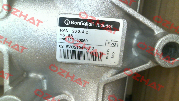 127250060 / RAN 20 S A 2 HS B3 Bonfiglioli