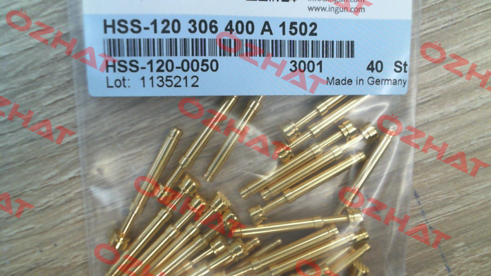 HSS-120-0050 Ingun