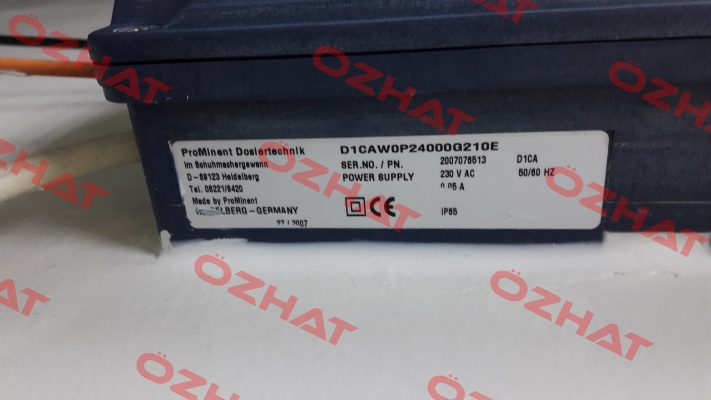 D1CAW0P24000G210E  obsolete, replaced by D1CB  ProMinent