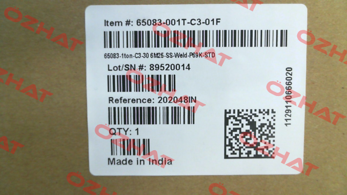 Typ: 65083-1t-C3-3124M Sensortronics