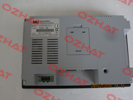 XTOP07TW-LD-E  alternative for XT0P07TW-UD-C S/N: 1104114020068 M2I