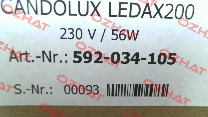 592-034-105 Techmalux