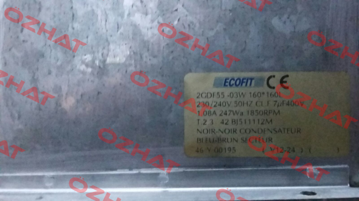 2GDF55-03W 160*160L Ecofit