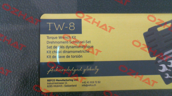 4666034 / TW-8 Refco