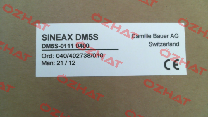 Sineax DM5S-0111 0400 Camille Bauer