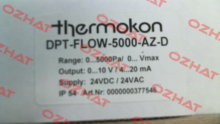 DPT Flow 5000 LCD Thermokon