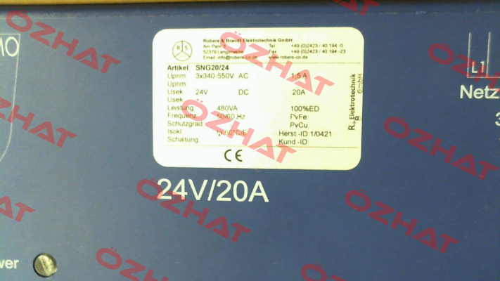 SNG20/24 Robers-C0