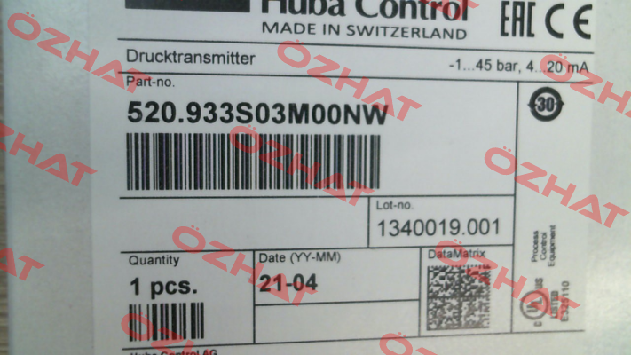 520.933S03M00NW Huba Control