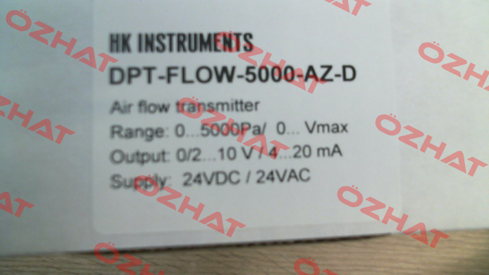 DPT Flow-5000-AZ-D HK INSTRUMENTS