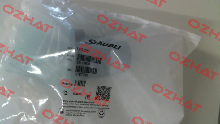 P/N: 15.0309, Type: TSS/25 Multi-Contact (Stäubli)