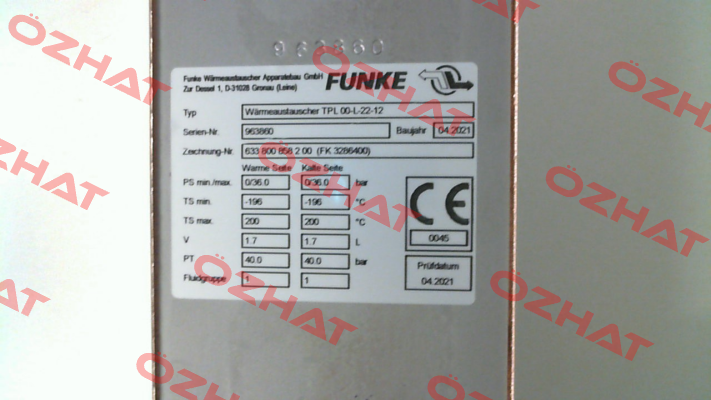 TPL 00-L-22-12 Funke